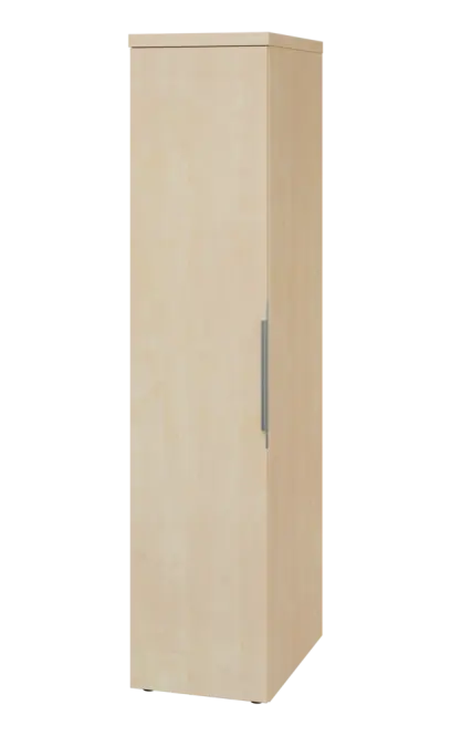 SIST 5 - 42 šatní skříň, 1-dveřová, tyč, levá, 1820x400x600, bříza světlá